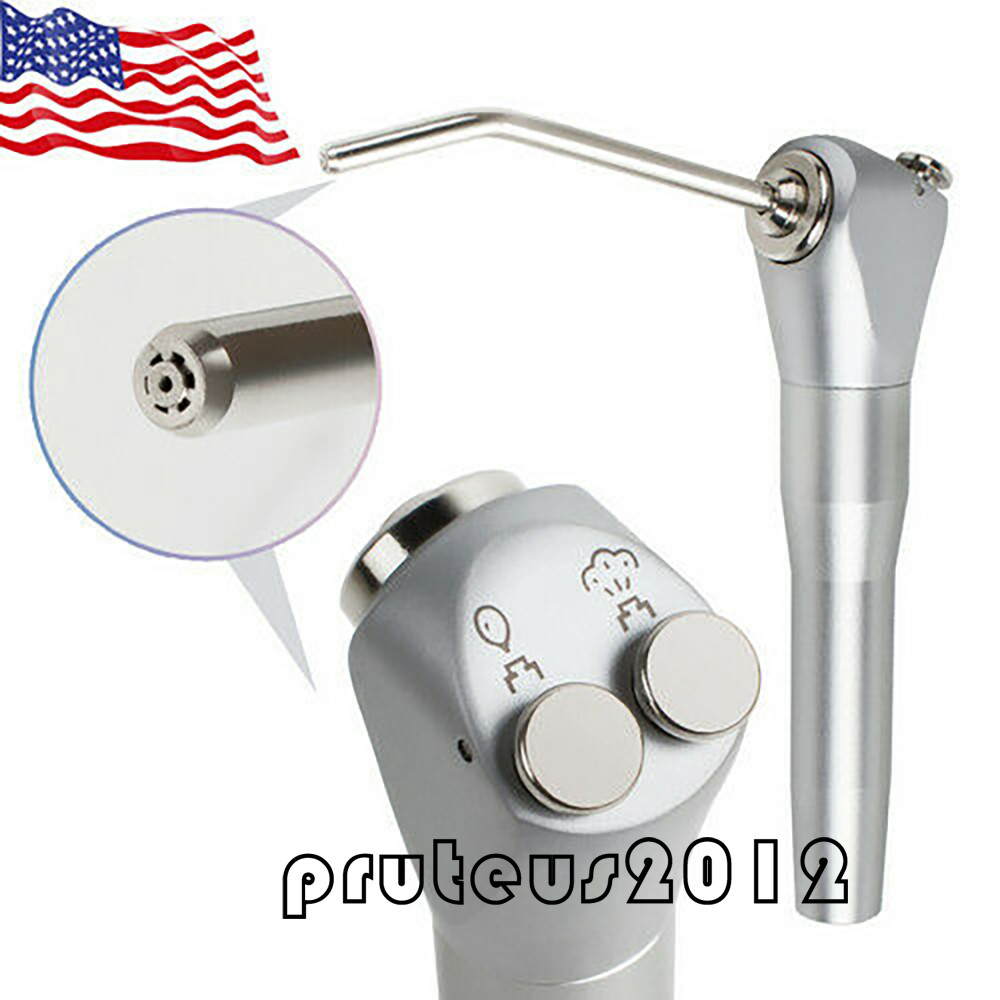 SALE Dental 3 Way Air Water Spray Triple Triplex Syringe Handpiece 2Nozzles Tips