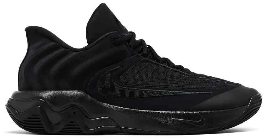 Nike Giannis Immortality 4 Triple Black Sneakers Shoes FQ3680-003 Men's 10.5