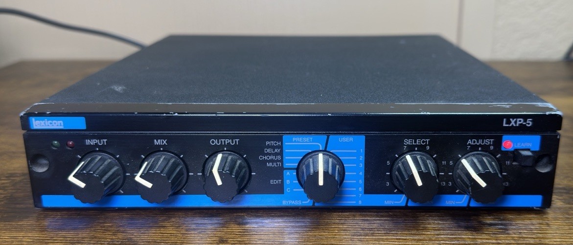 Lexicon LXP-5, Stereo Effects Processor, Delay, Chorus, Pitch, Vintage Unit