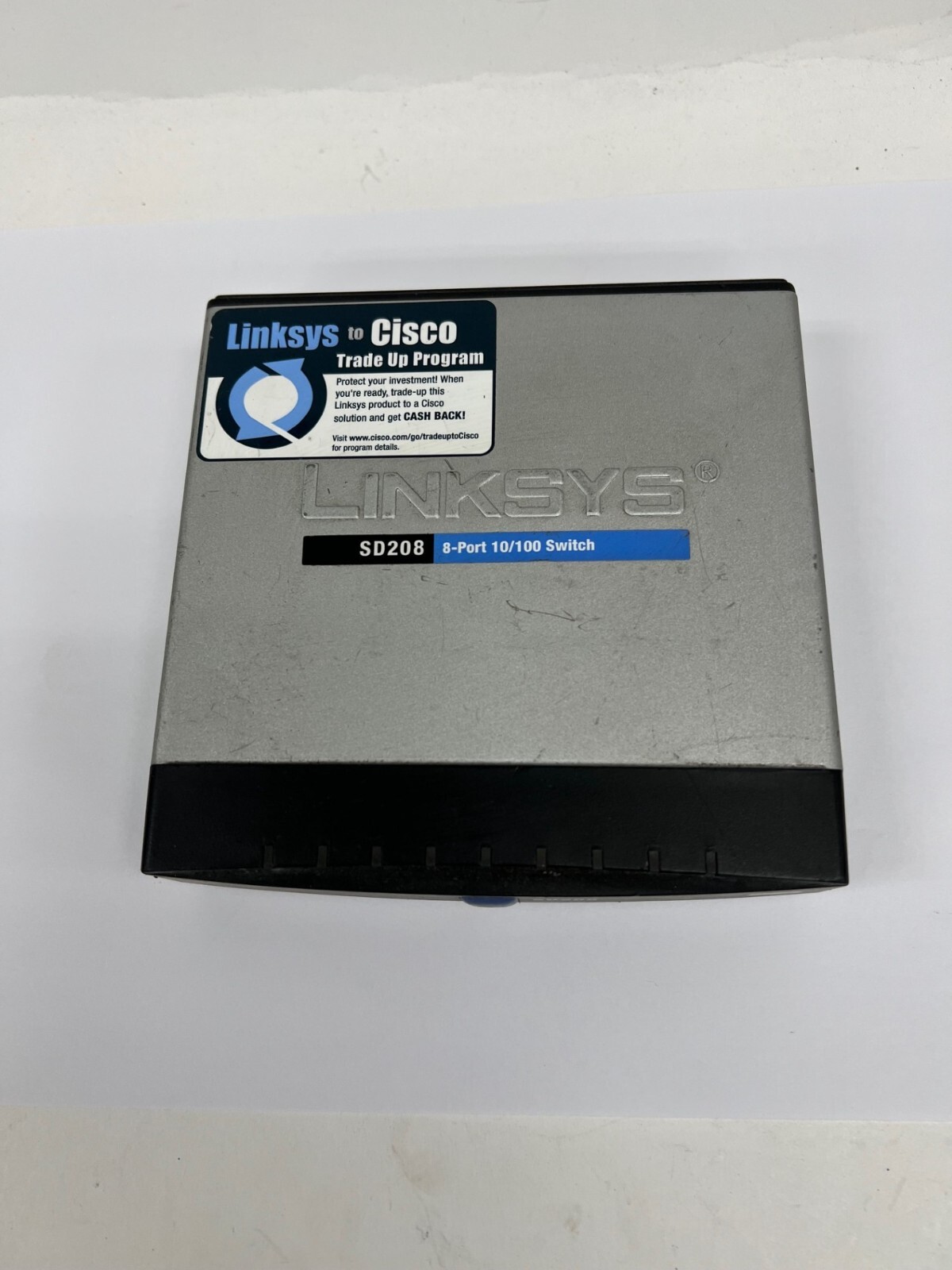 LINKSYS SD208 8-PORT SWITCH 10/100 OAL 5"