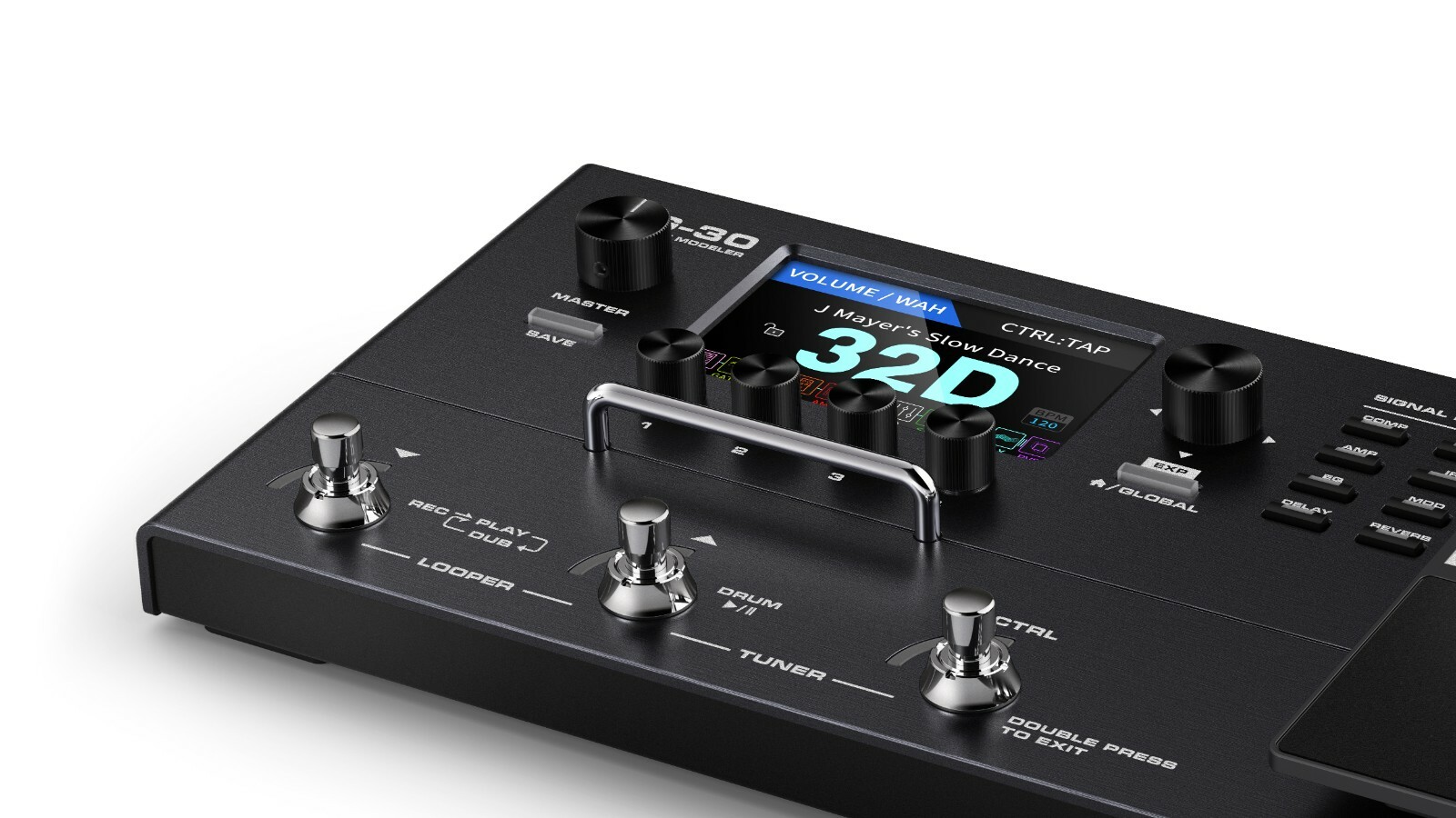 Open Box NUX MG-30 Versatile Modeler Multi Effects Guitar Processor Pedal
