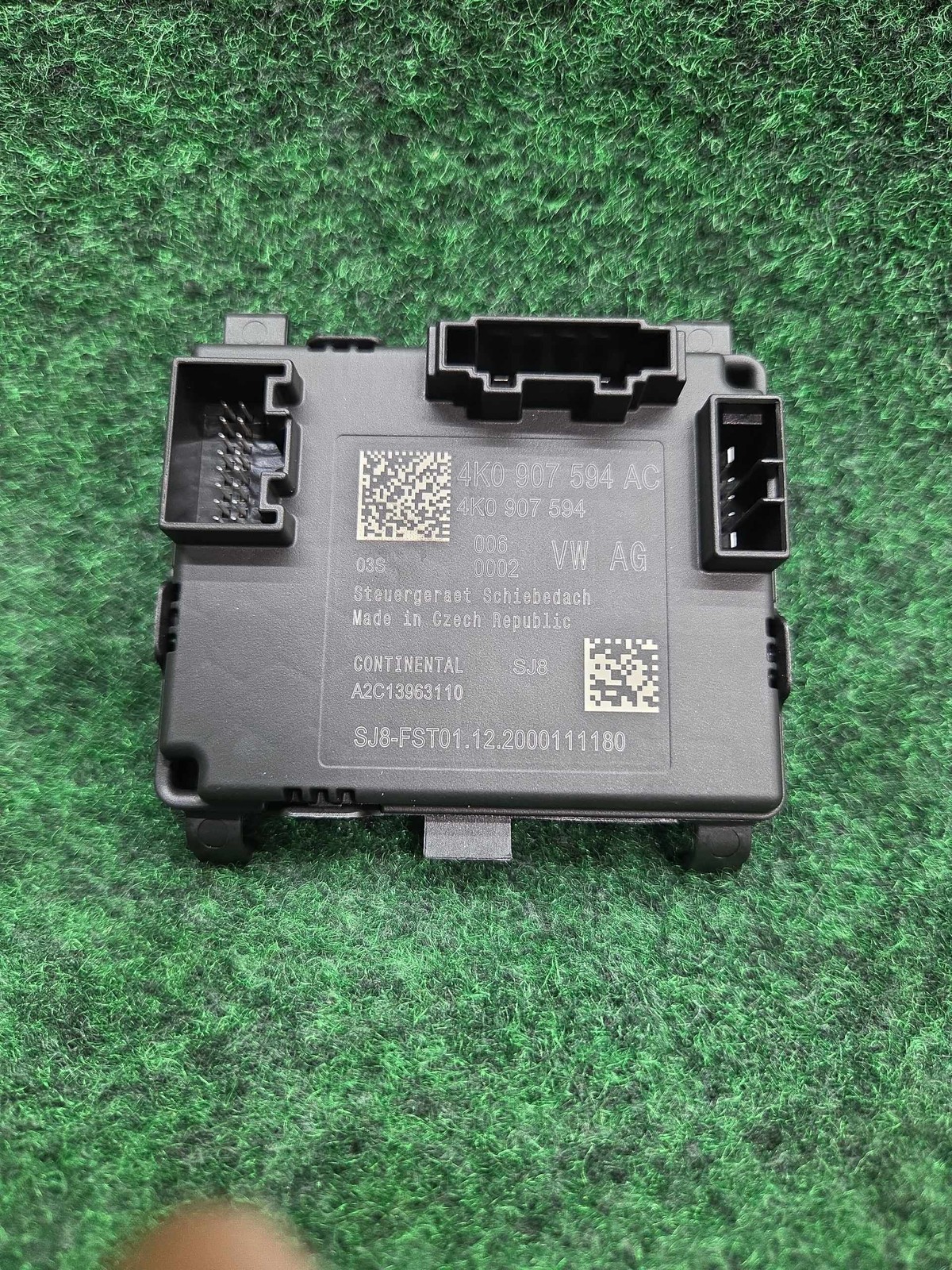 2019-2023 Audi Q3 Quattro Sliding Sun Roof Control Unit Oem 4k0907594ac