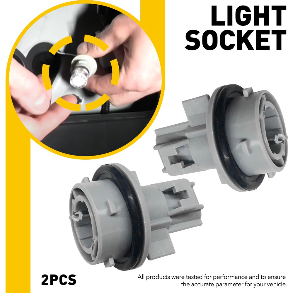2PCS Turn Signal Lamp Socket 9007599078 for Toyota 4RUNNER CAMRY TACOMA SCION TC