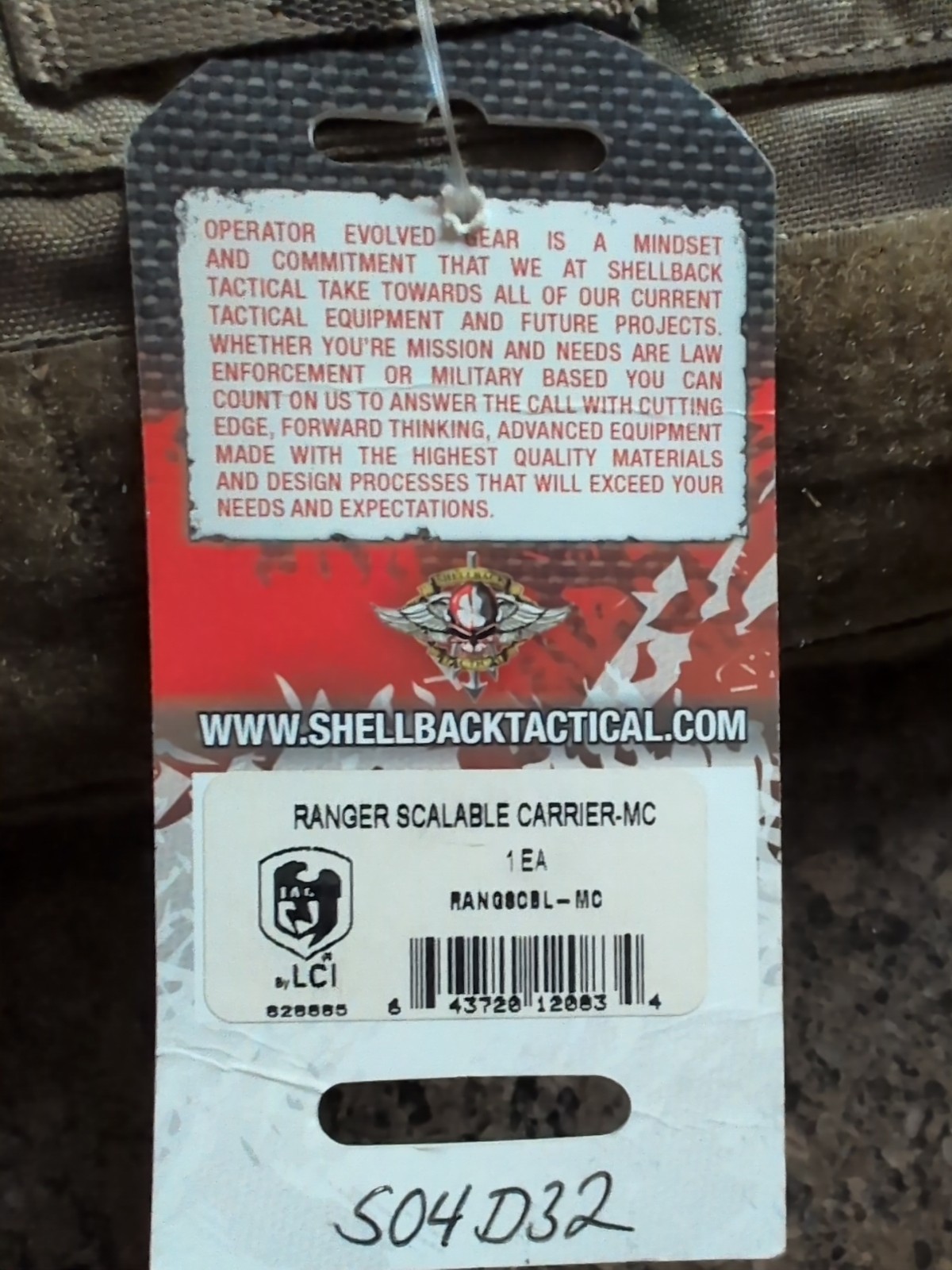 Shellback Tactical RANGER Scalable Plate Carrier (Multicam) W/ Triple Mag Pouch