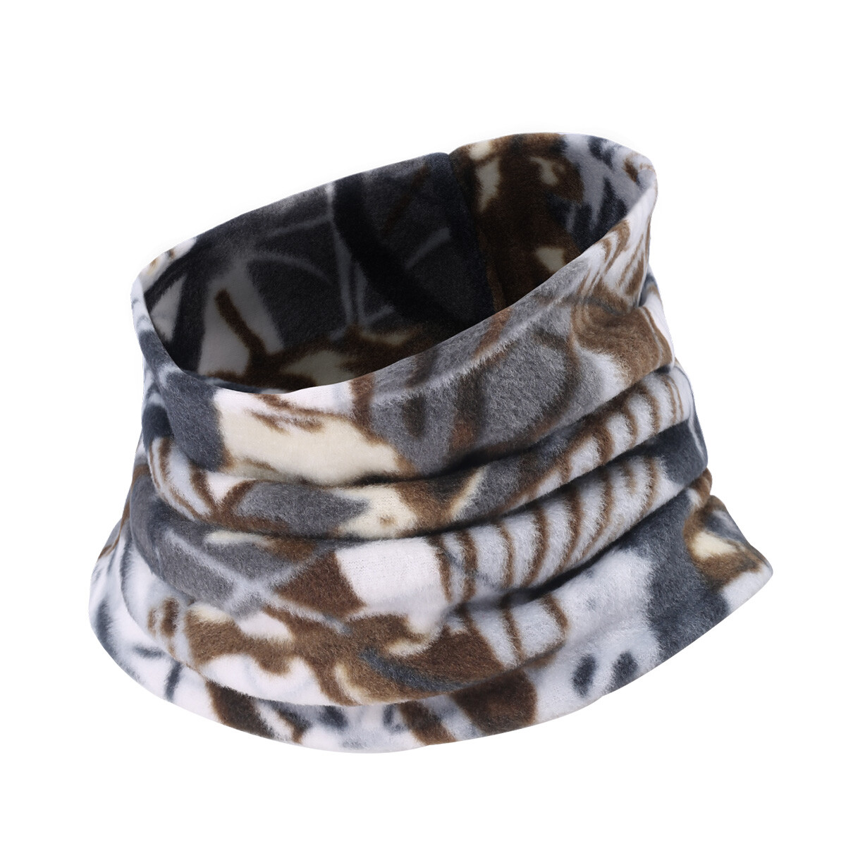 Winter Fleece Neck Warmer Gaiter Unisex Cold Weather Outdoor Sports Mask Scarf