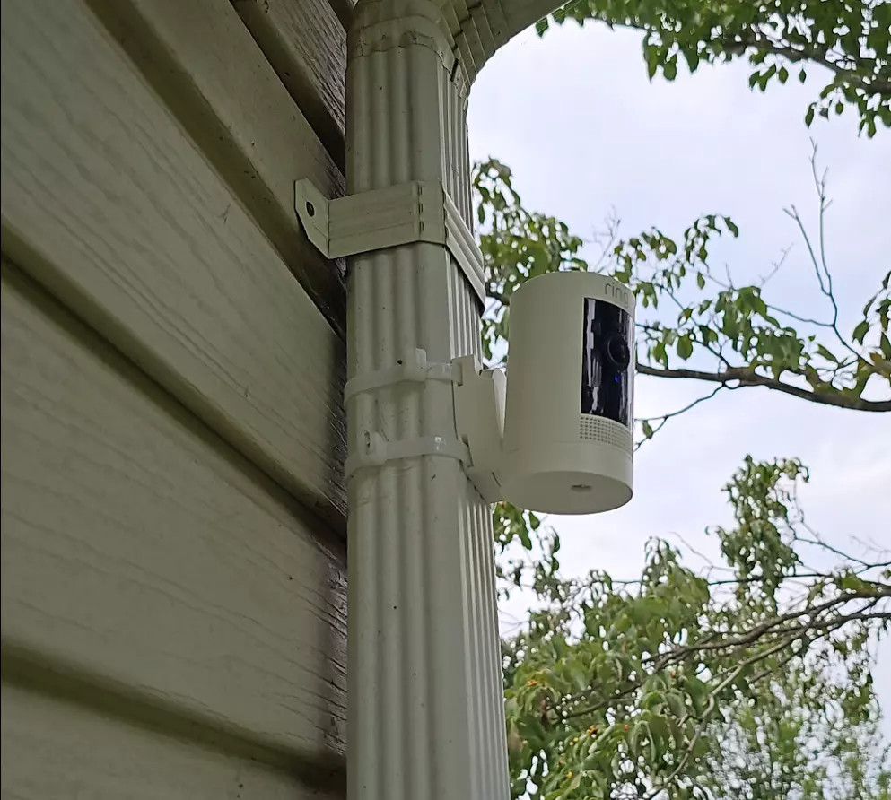 Ring Stick Up Security Camera Mount Bracket for Tree, Pole, Gutter, Wall, Siding