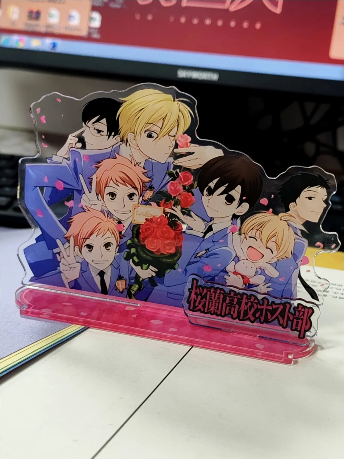 Ouran High School Host Club Haruhi Fujioka Tamaki Suou Acrylic Stand Figure