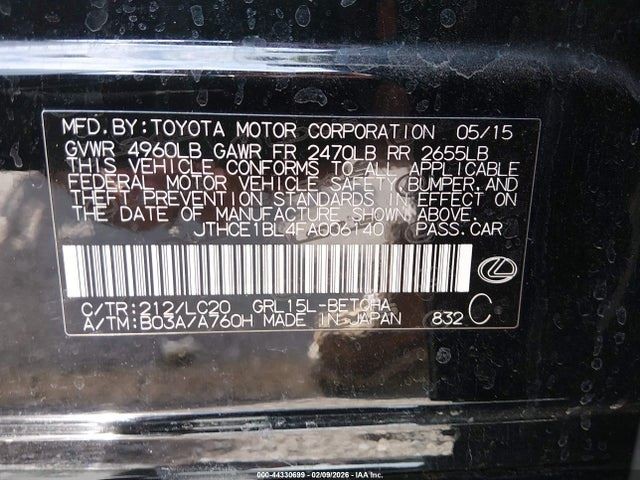 IGNITION SWITCH OEM 13-19 LEXUS GS350 1YR WRNTY