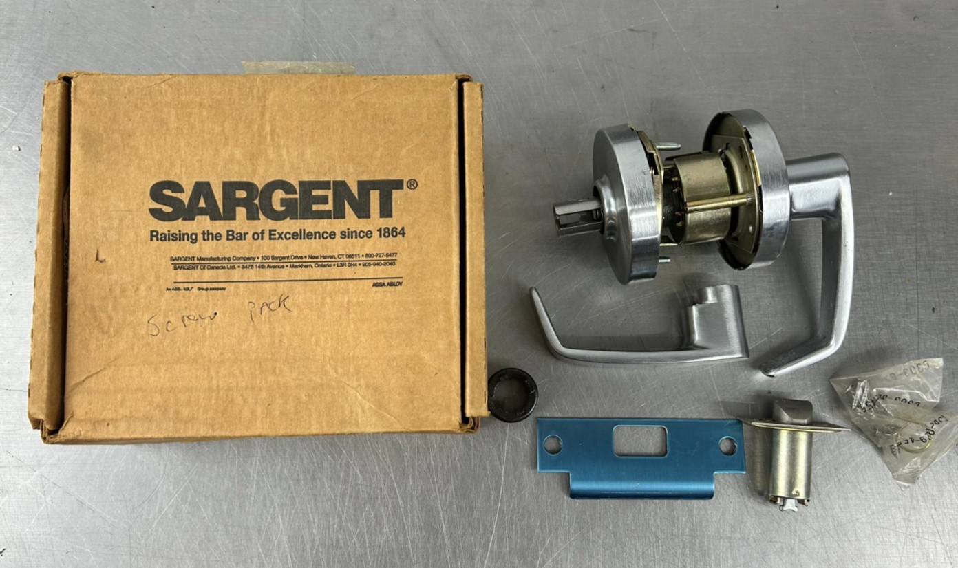 Sargent 10U15 Leverset 26D Polished Chrome Passage Lever New Open Box