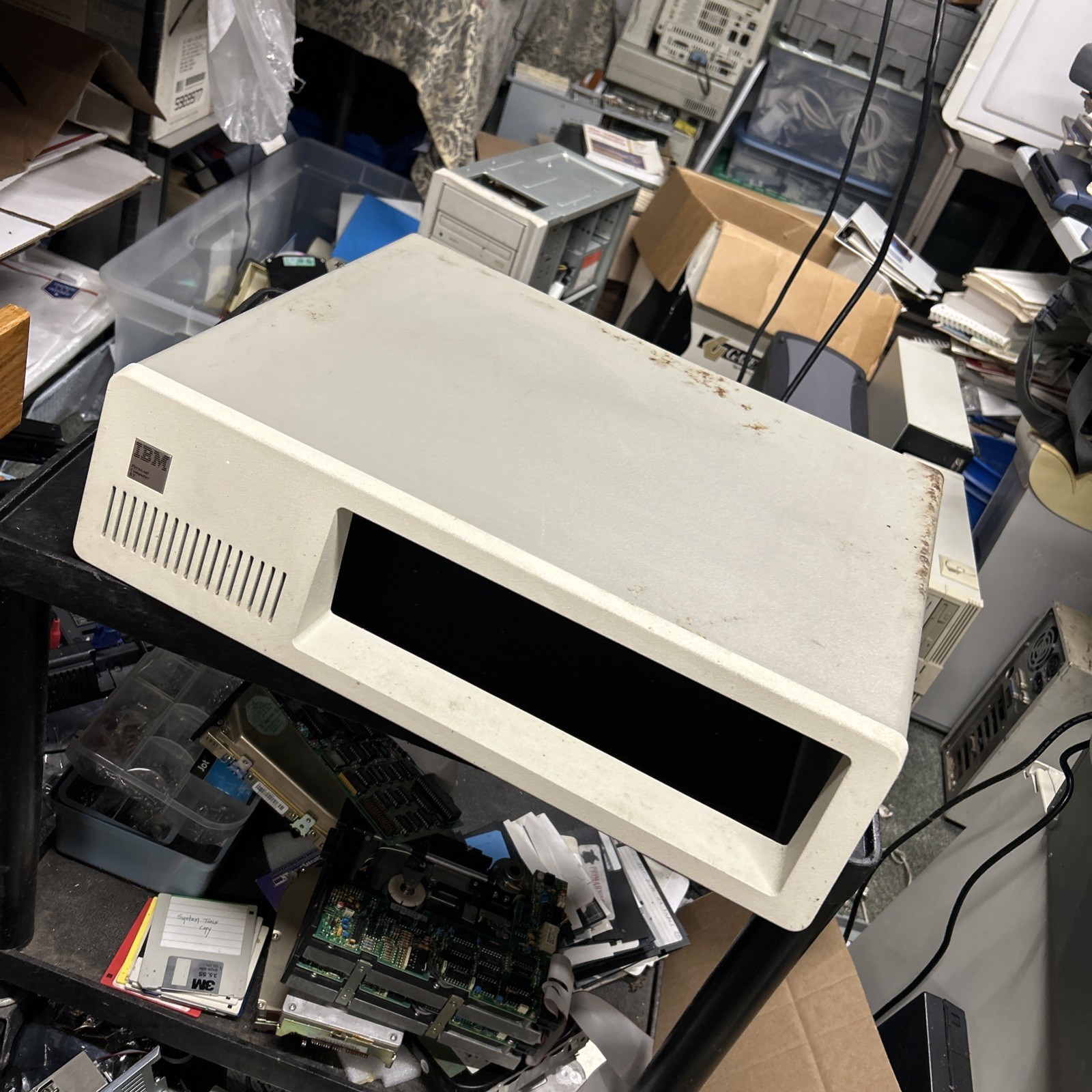 IBM Model 5160 Computer Case Only XT sleeper build beige computer