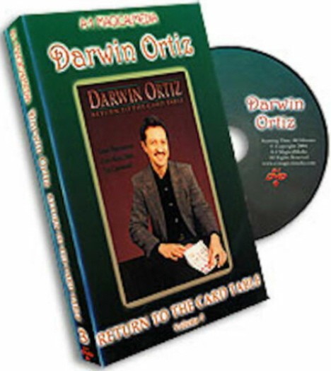 DARWIN ORTIZ -   RETURN TO  THE CARD TABLE VOLUME THREE - DVD