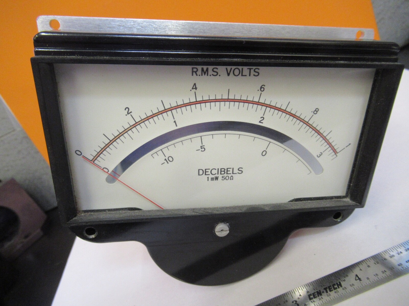 HP HEWLETT PACKARD RMS VOLTS DECIBEL SIGNAL ELECTRIC AS PICTURED &FT-6-X23