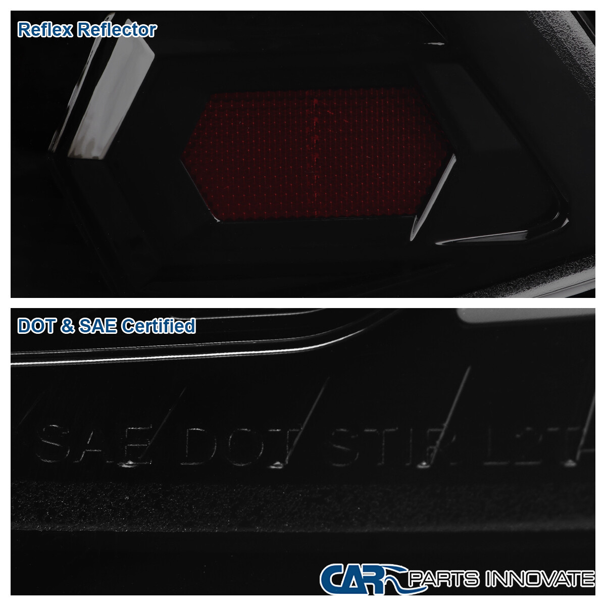 For Smoke 2008-2014 Subaru Impreza WRX Hatchback LED Sequential Tube Tail Lights