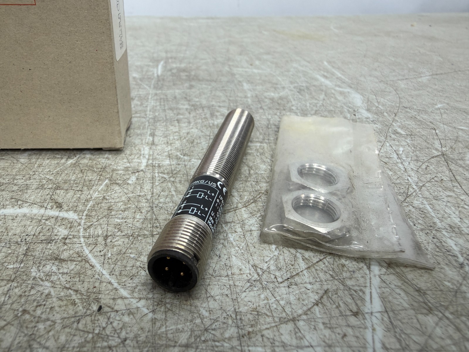 IFM EFECTOR IF6013 Inductive Proximity Sensor 2mm Range N.O. or N.C. M12 NEW