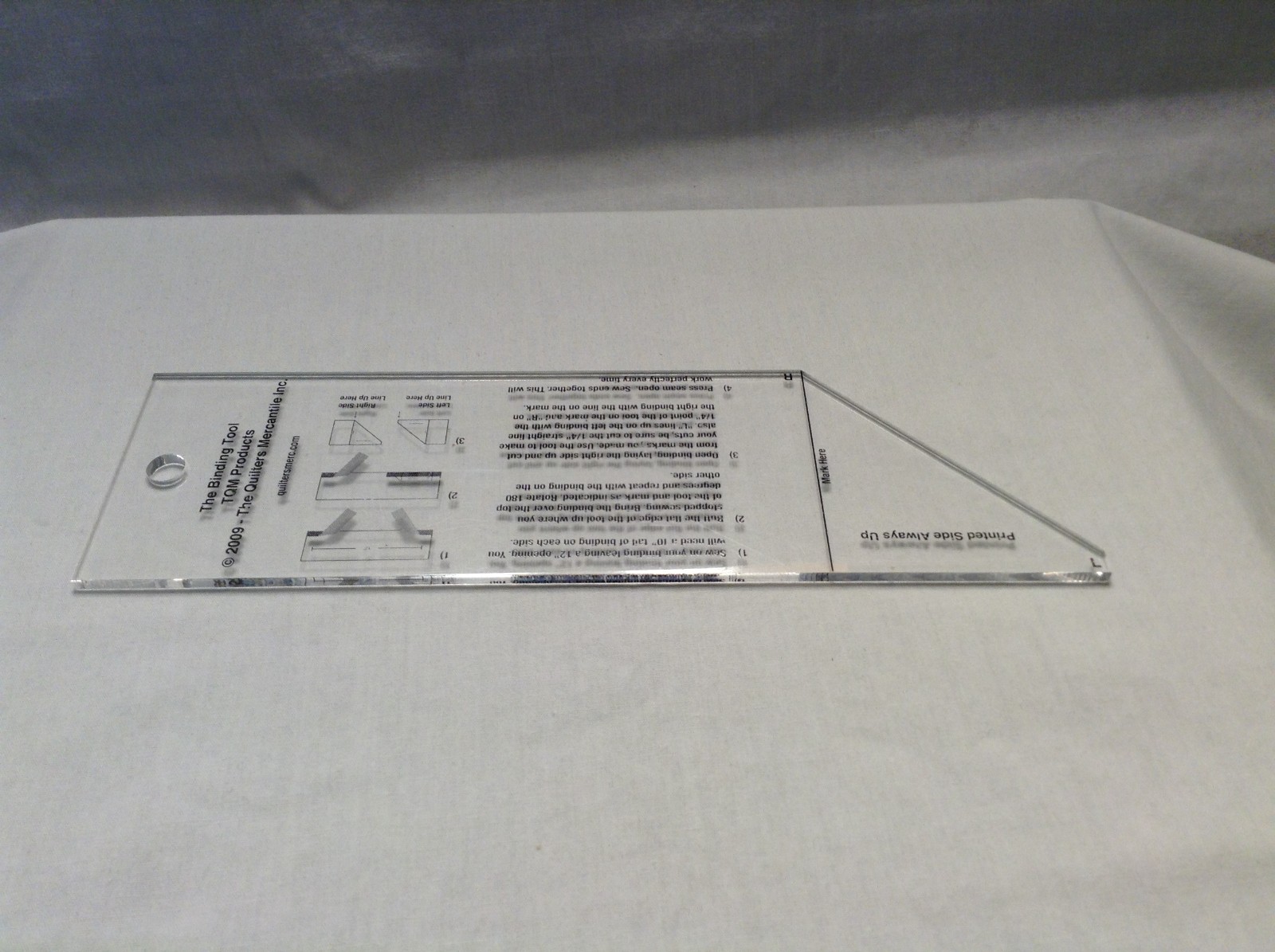 The Binding Tool – TQM Products copyright 2009