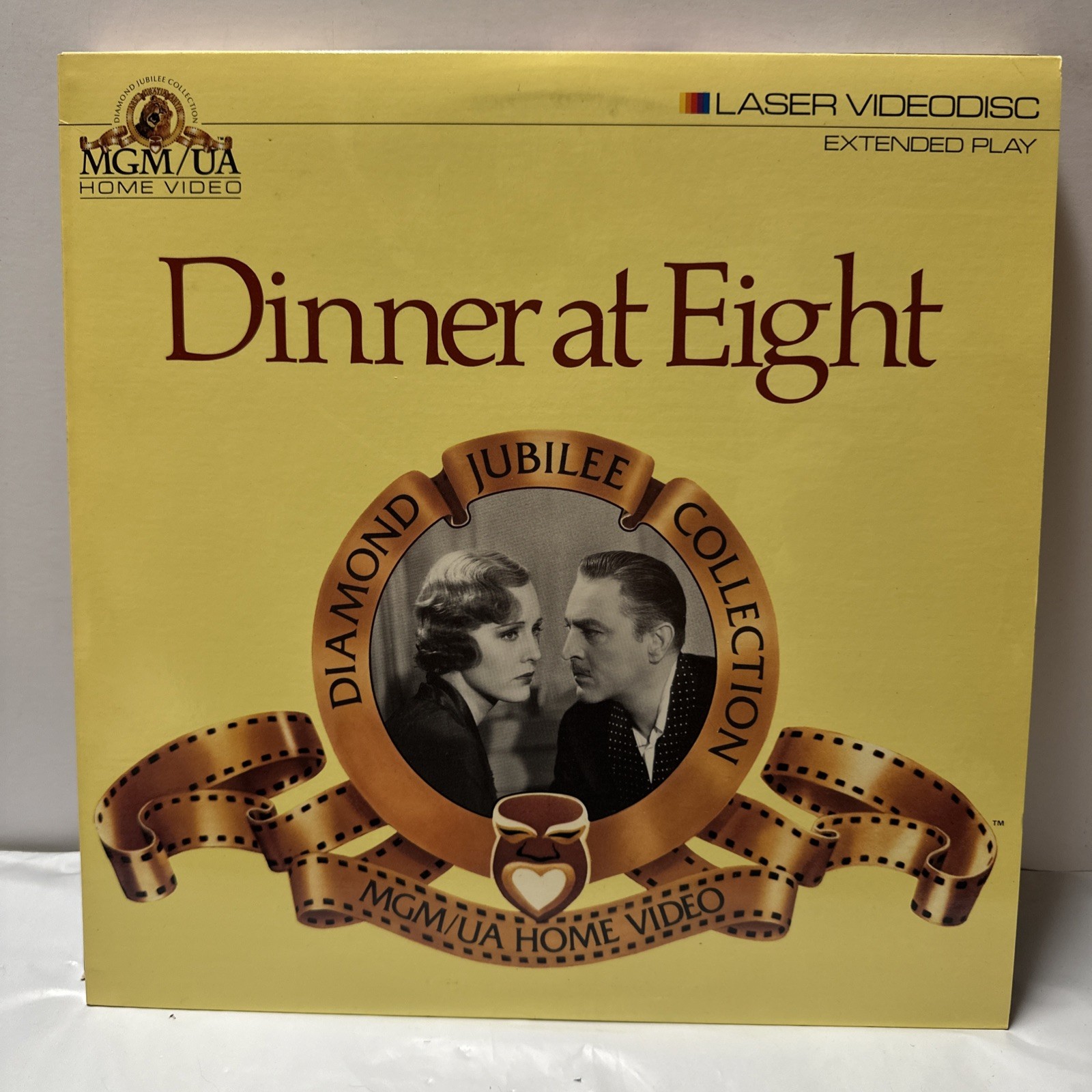 DINNER AT EIGHT (1933 ,LASERDISC)CLASSIC FILM