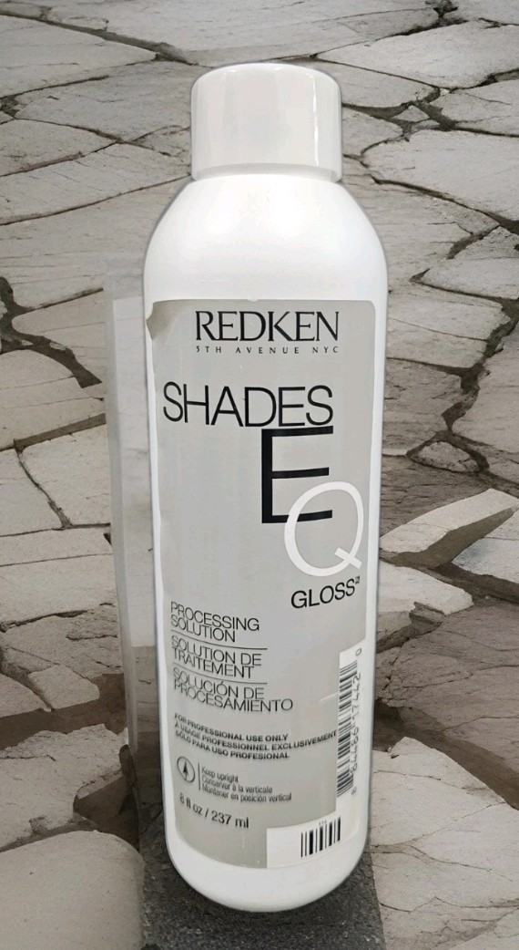 Redken Shades EQ Processing Solution Developer Shades Color Gloss 8oz PACK OF 2