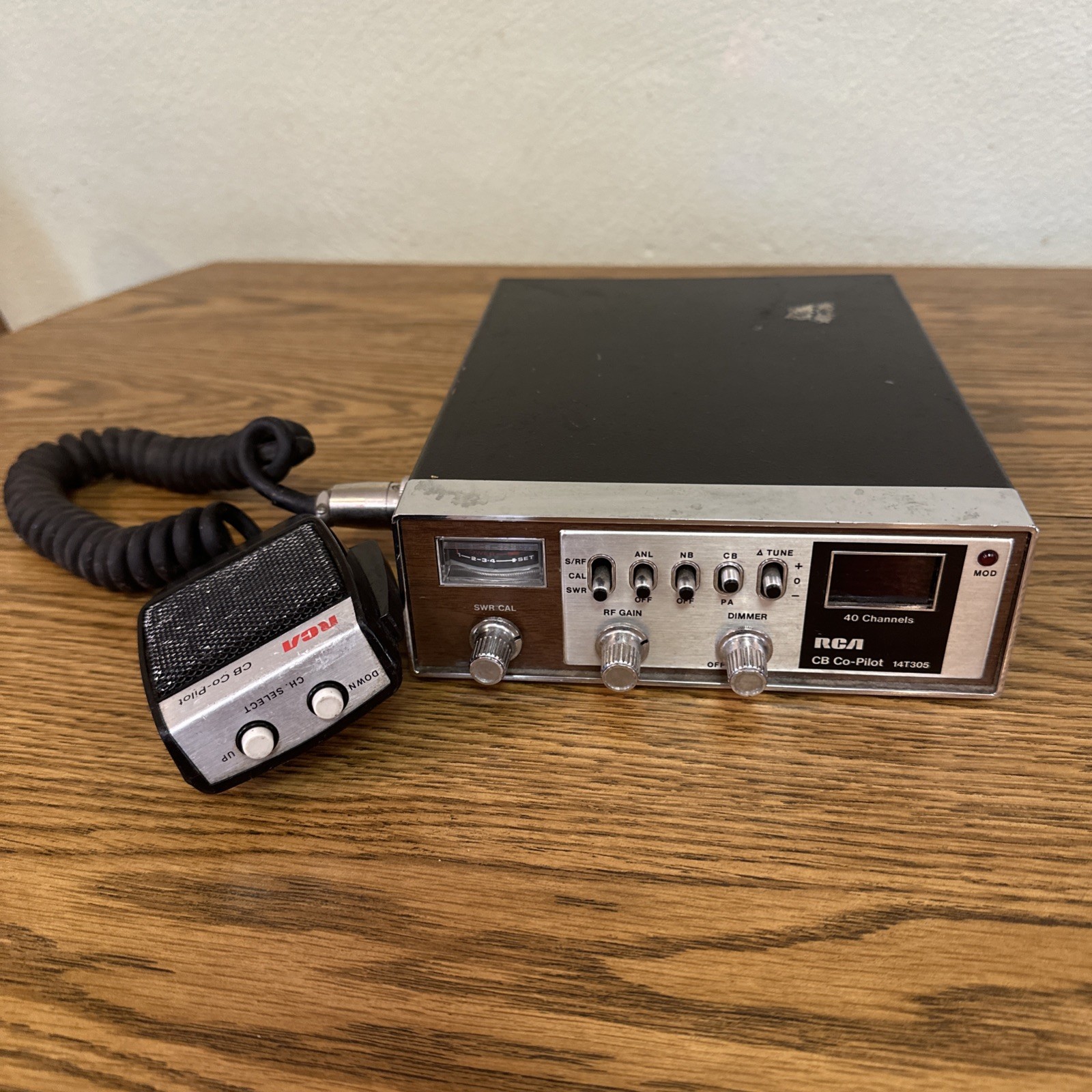 Vintage RCA CB Co-Pilot 14T305 Made in Japan - USA Seller ~ Untested