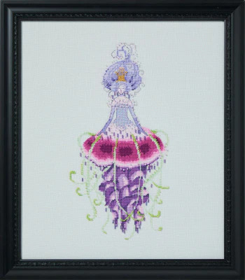 Miss Jellyfish NC371 by Nora Corbett cross stitch pattern