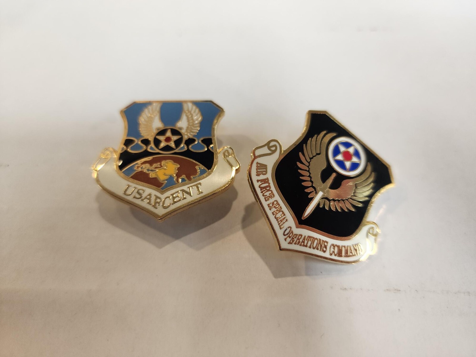 Military Command Pins 1.5"