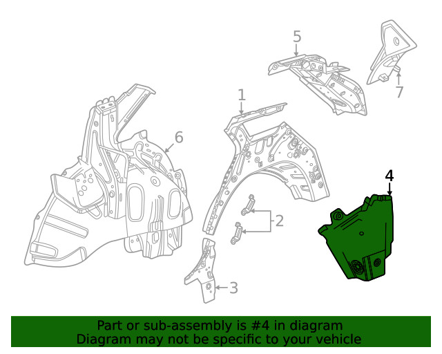 Genuine GM Rear Extension 26428768