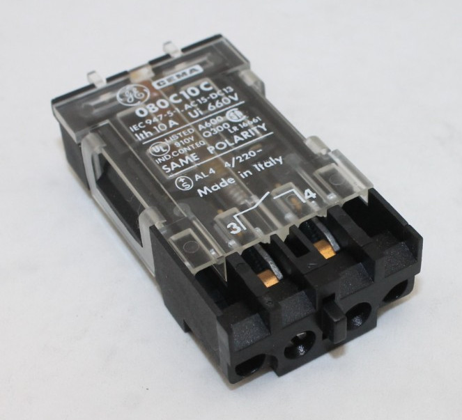 GE 080C10C Contact Block