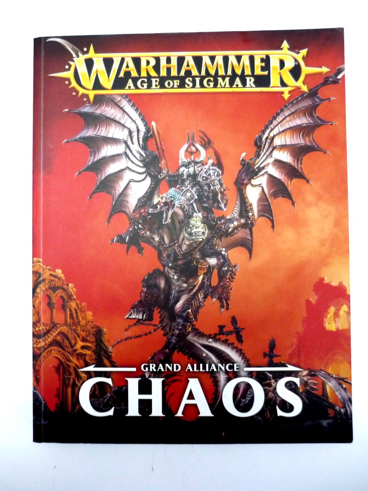 Warhammer Age Of Sigmar Grand Alliance CHAOS Paperback Book - Guide to Armies...