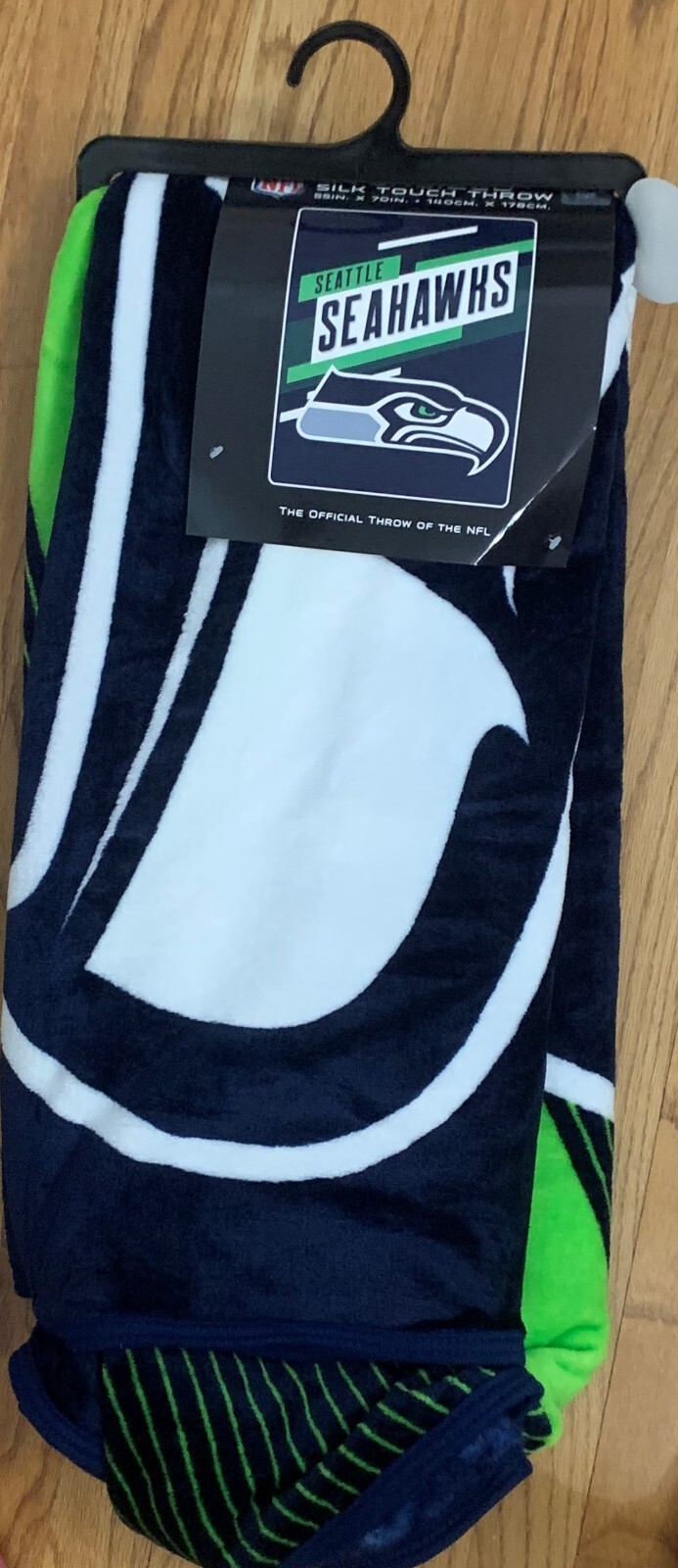 Northwest NFL Seattle Seahawks Oversized Silk Touch Throw Blanket, 55" x 70"