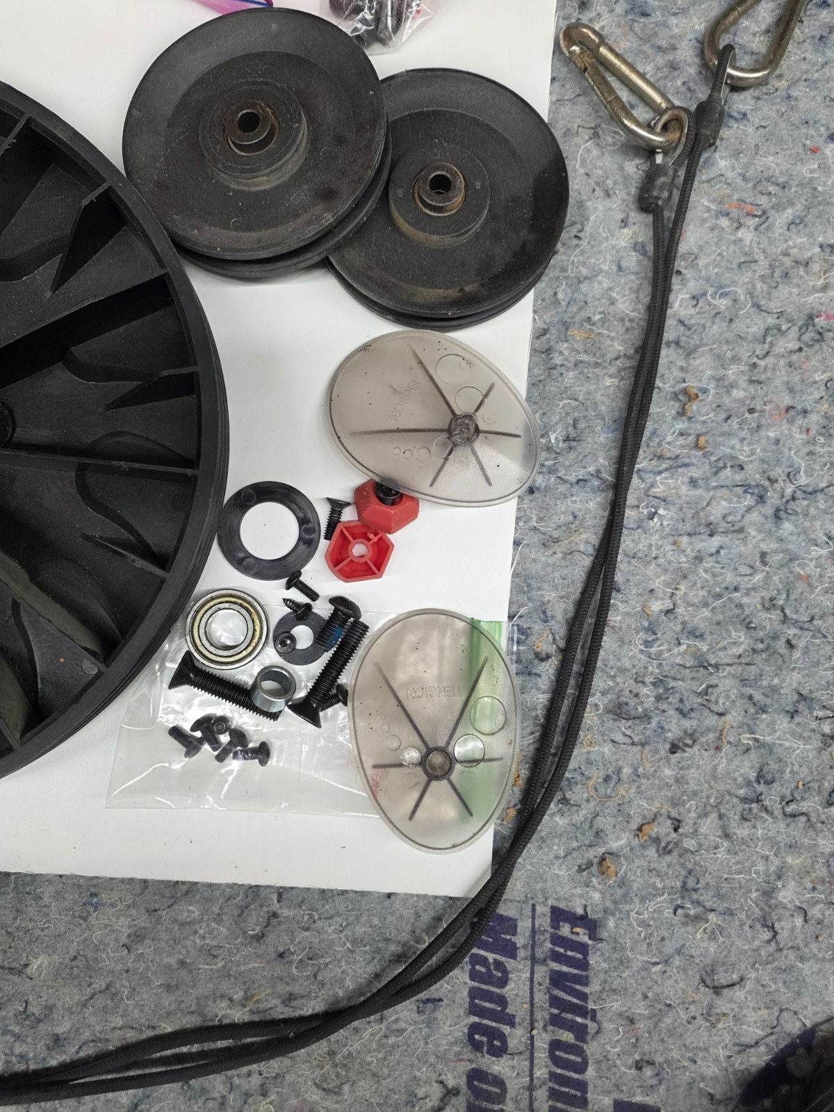 Bowflex Revolution Misc Parts