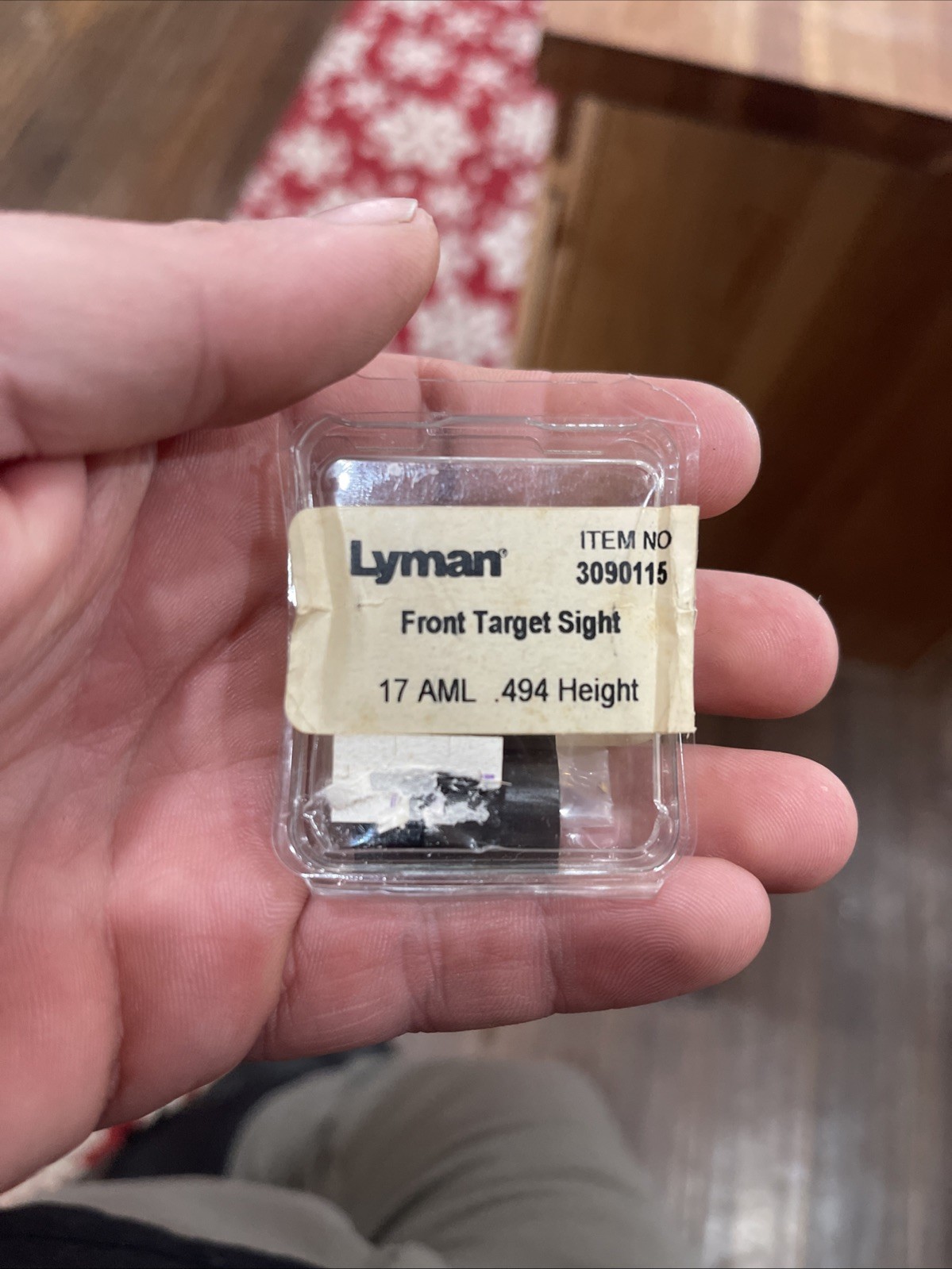 Lyman 17AML Muzzleloader Front Target Sight, .494" Height