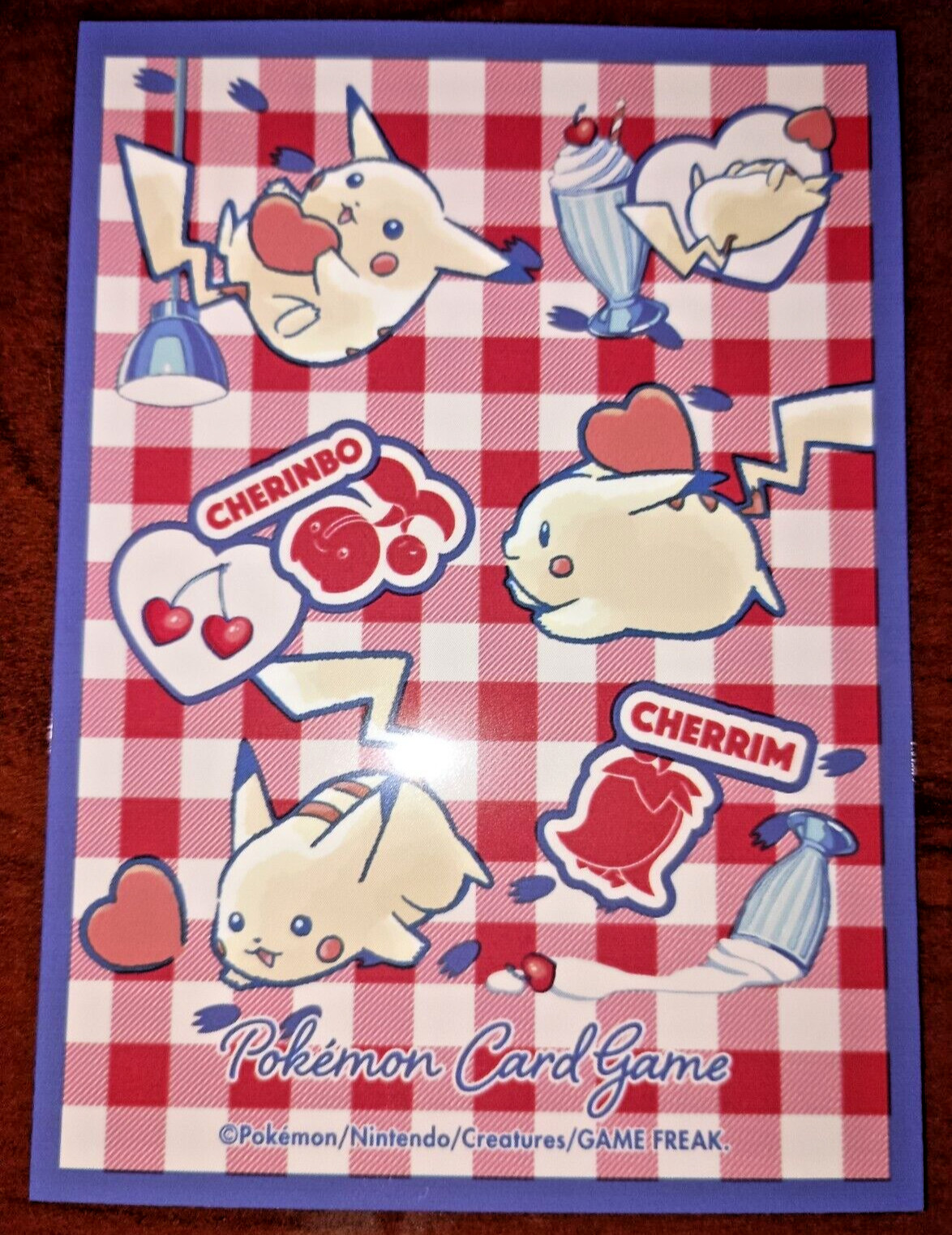 Pikachu and Heart Pokemon Card Sleeve Deck Shield Single