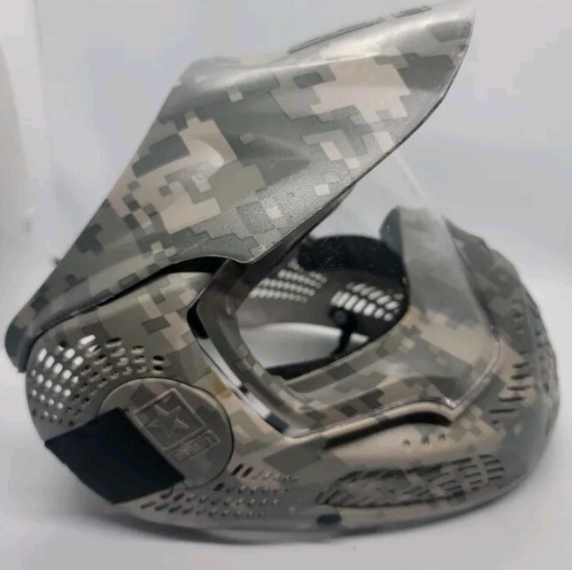Officially licensed US Army Ranger Airsoft Paintball Face Mask Helmet Digi Camo