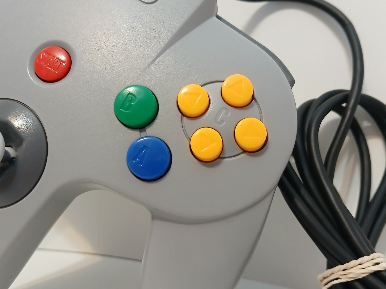 Nintendo 64 OEM Original Gray Controller + Controller Pak TESTED! N64