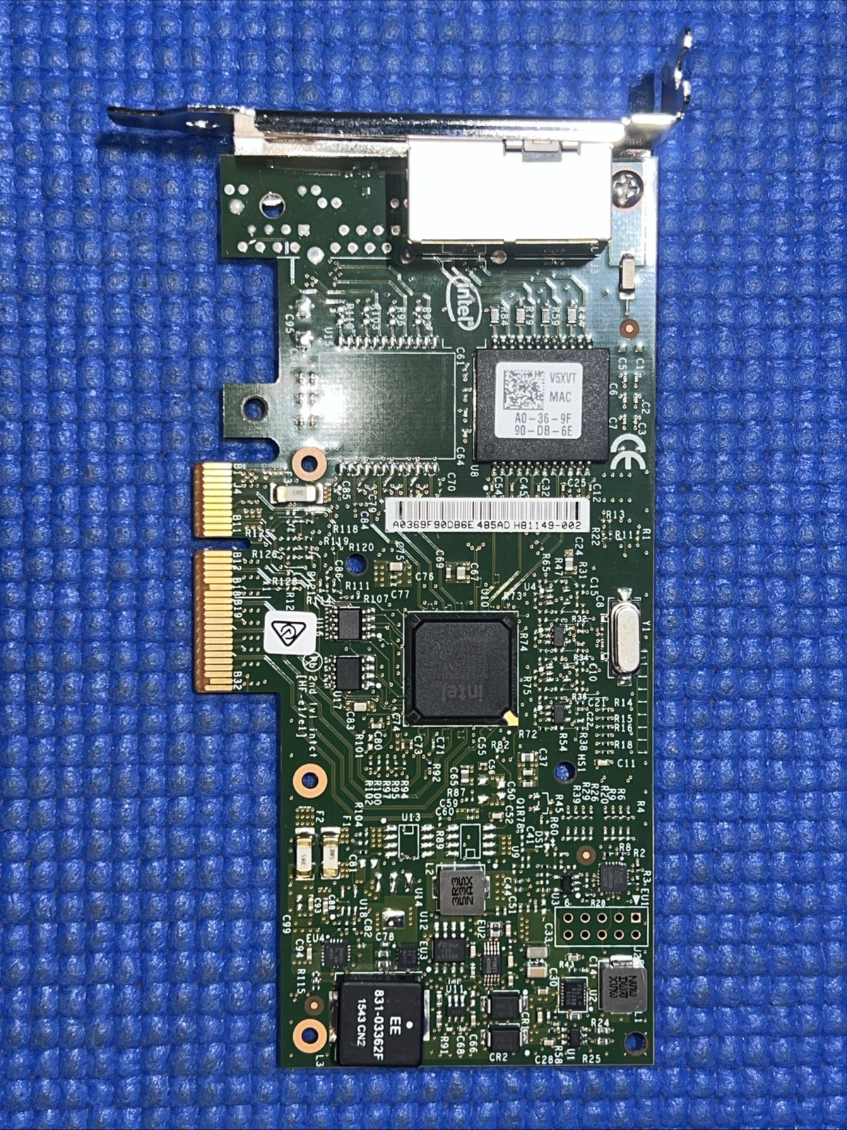 DELL 0V5XVT Intel I350-T2 1Gbps 2-Port PCI EXPRESS X4 Network Interface Card NIC