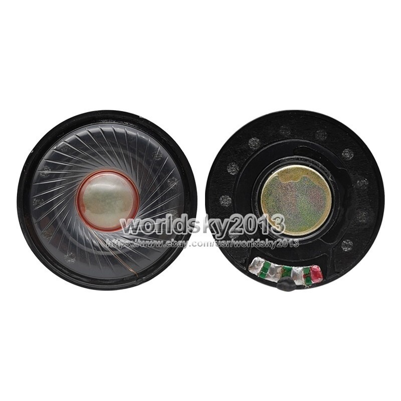 2 x 40 mm 32 Ohm 0.05 W headphone audio speaker headset woofer loudspeaker #za