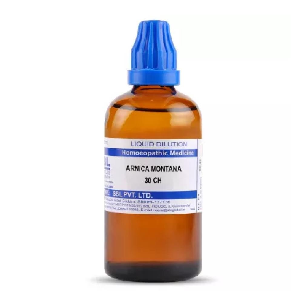 SBL Homeopathy Arnica Montana (30 ML / 100 ML) (Select Potency)
