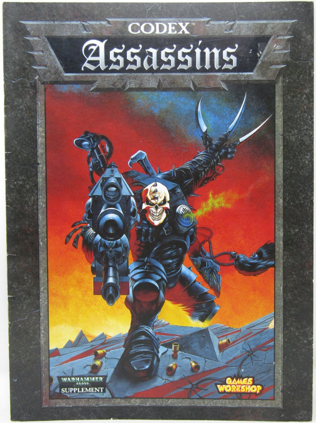 Games Workshop Warhammer 40k Codex Supplement Assassins 1999