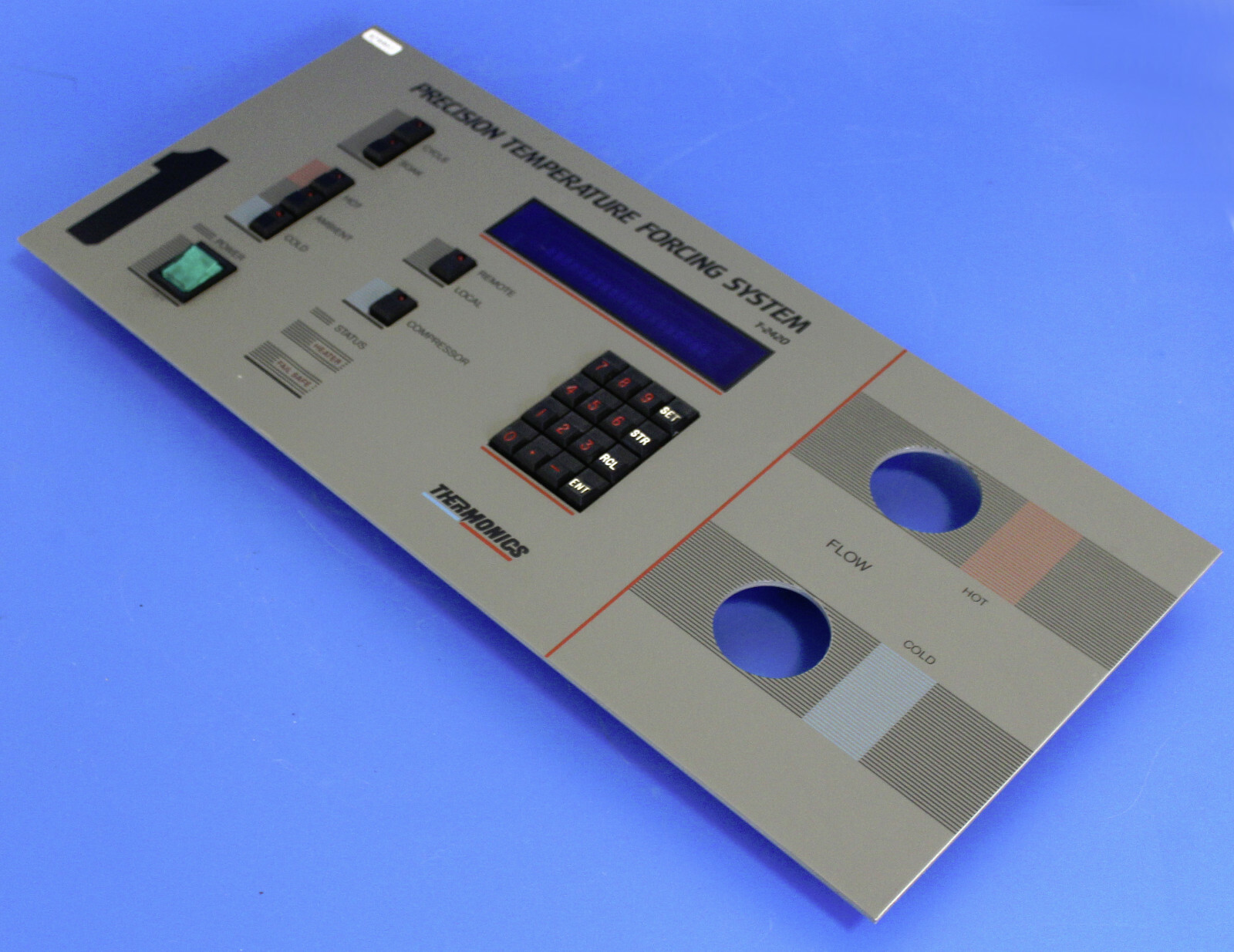 THERMONICS T-2420 PRECISION TEMPERATURE FORCING SYSTEM FRONT PANEL