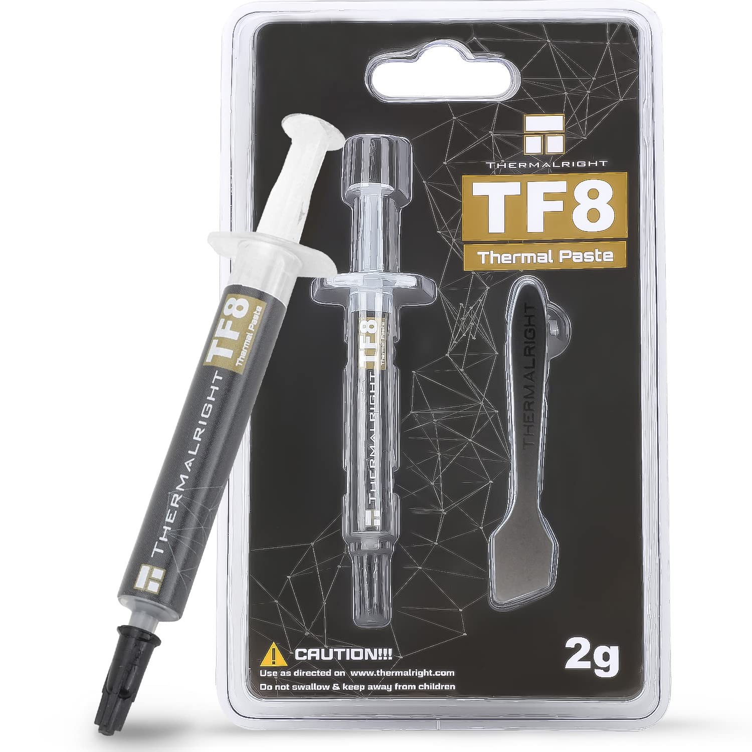 TF8 2g High Performance Thermal Compound Paste 13.8W/mK Durability Cooler