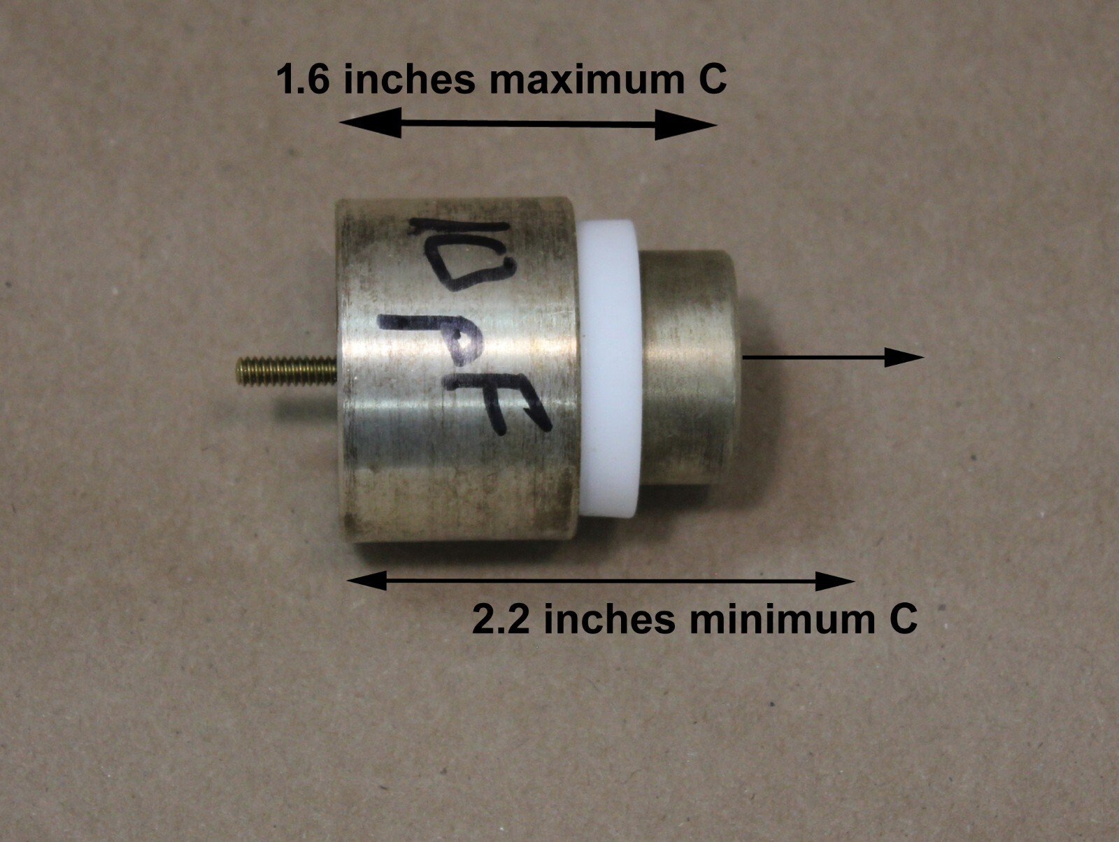 variable capacitor piston VHF UHF neutralizing high voltage high current 2-10pF