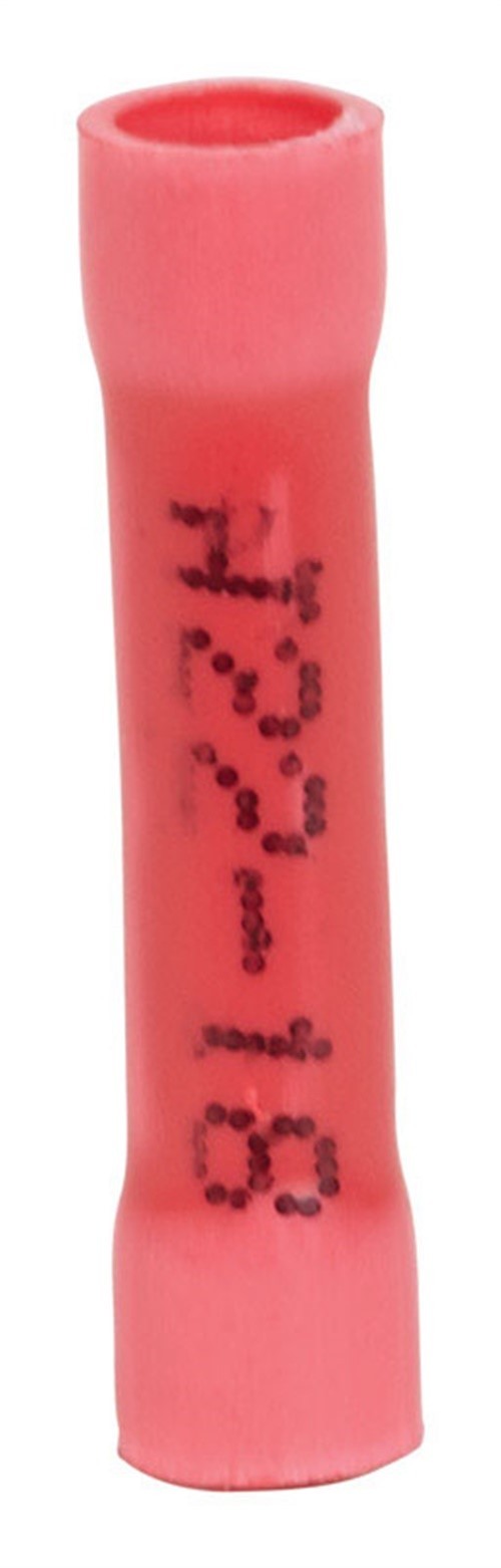 Jandorf 60934 Red Copper Vinyl-Insulated Butt Splice Connector 22 to 18 AWG