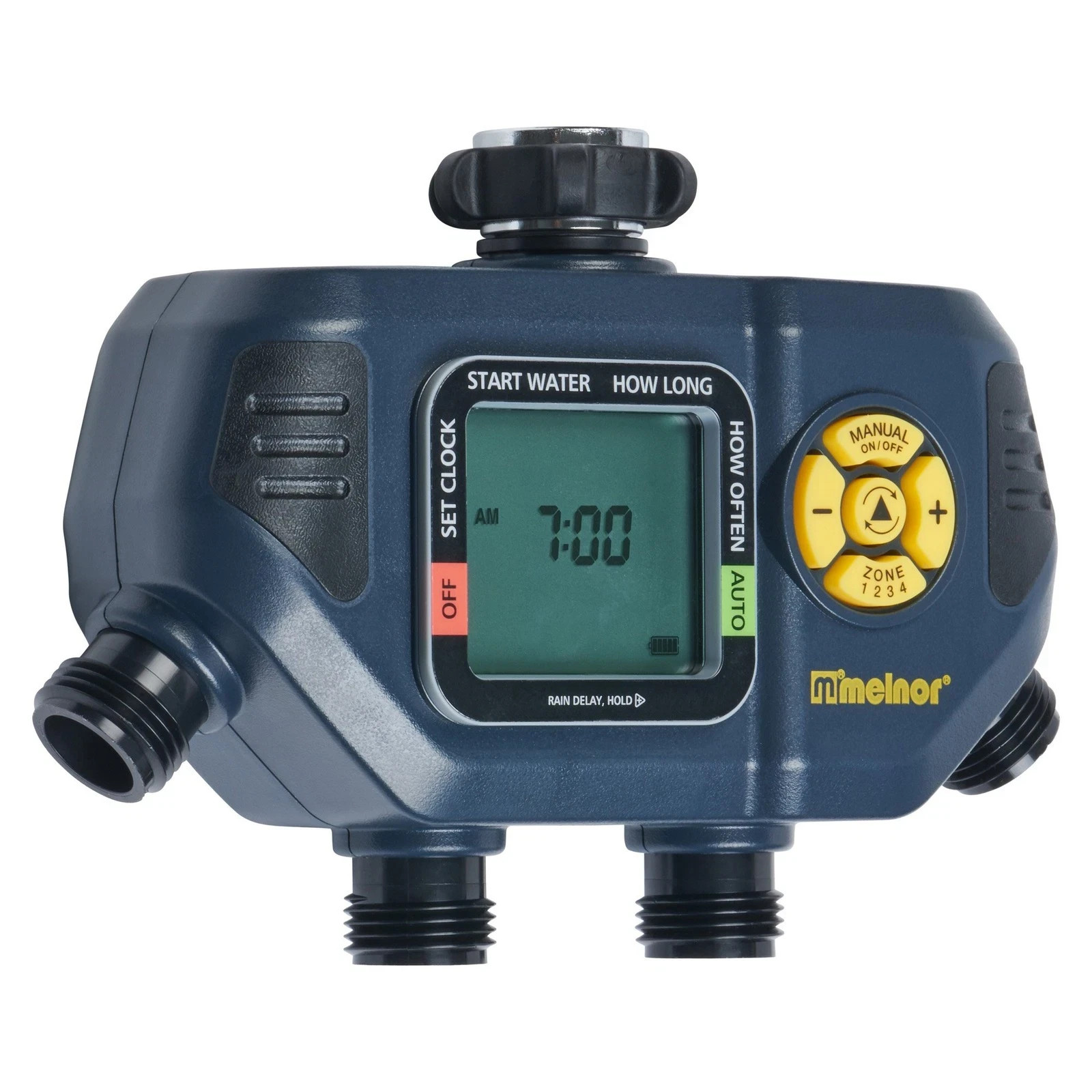 Garden Water Timer Melnor 65140AMZ Black, Yellow