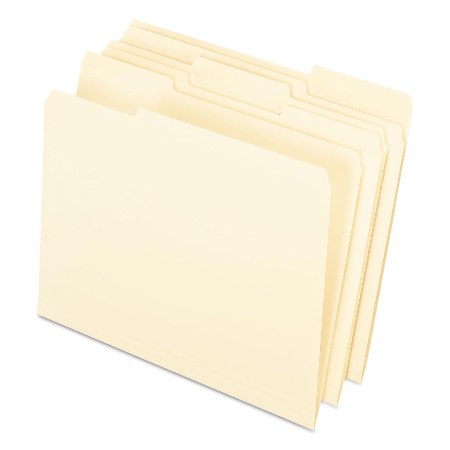 Pendaflex Esselte 1/3 Cut Tab Manila Interior Folders Letter,