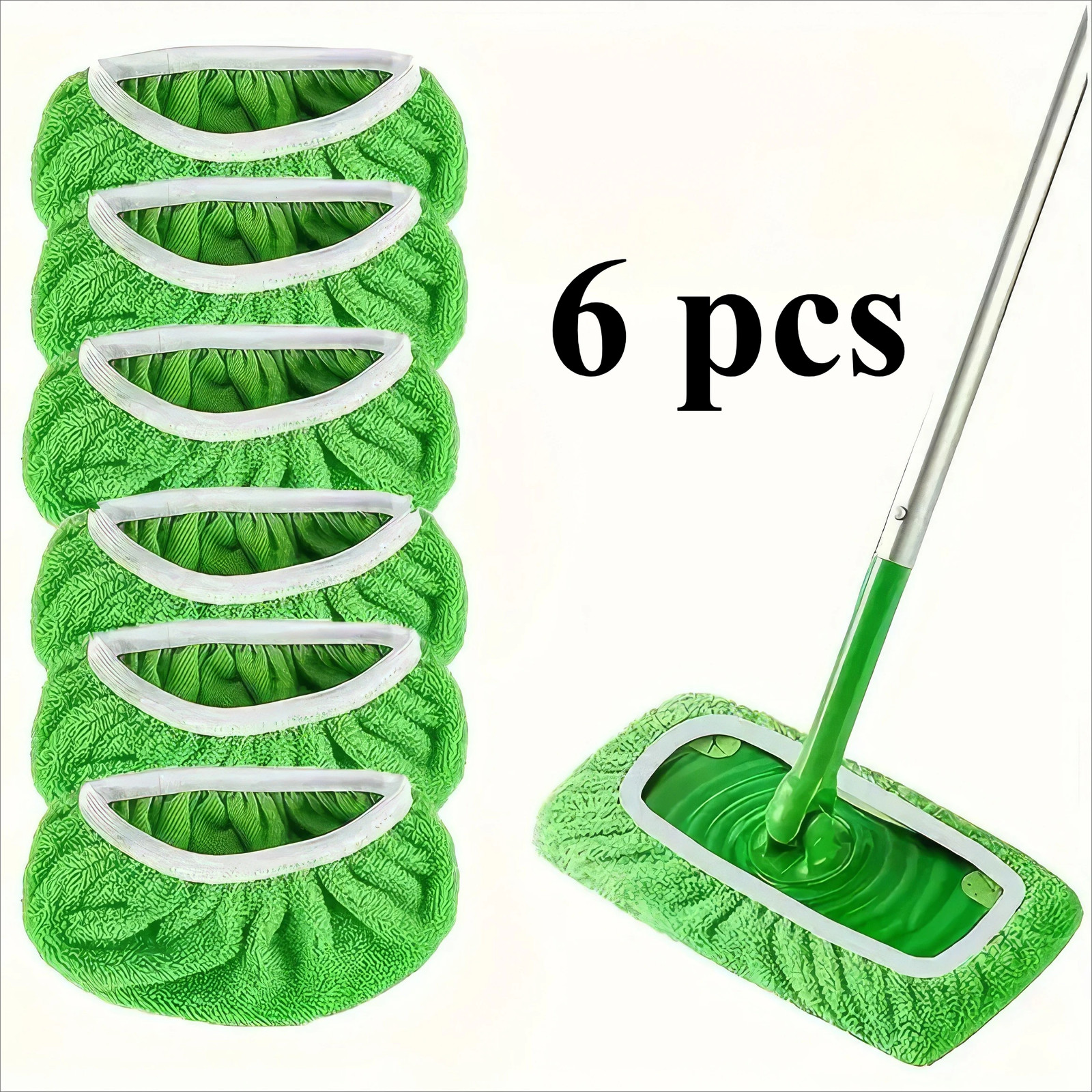 New Mop Cloths Anti Mold Easy To Clean - for Ceramic Tiles & Wooden Floors Pads