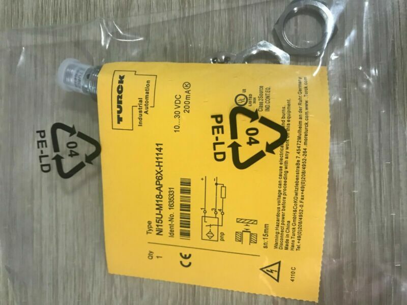 1pcs New Turck Proximity Sensor Switch Ni15U-M18-AP6X-H1141 free shipping 2