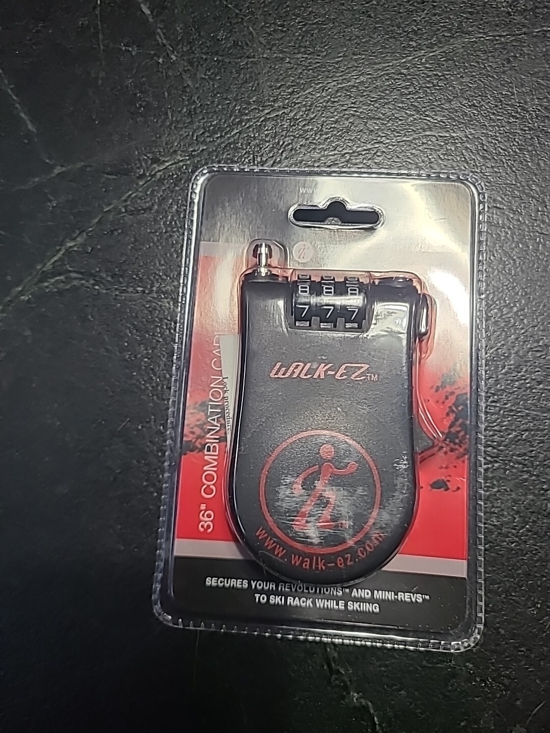 36" Combination Cable Lock Retractable| Brand New