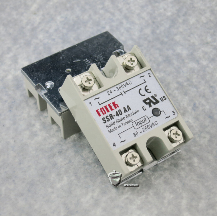 1PCS Fotek SSR-40AA SSR40AA Solid State Module -New