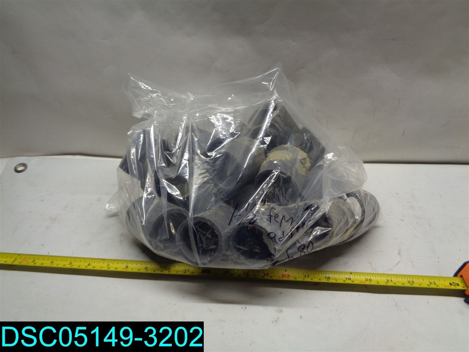 QTY=20: NEW OLD STOCK 1-1/2" Schedule 80 PVC Female Adapter SOC x FIP