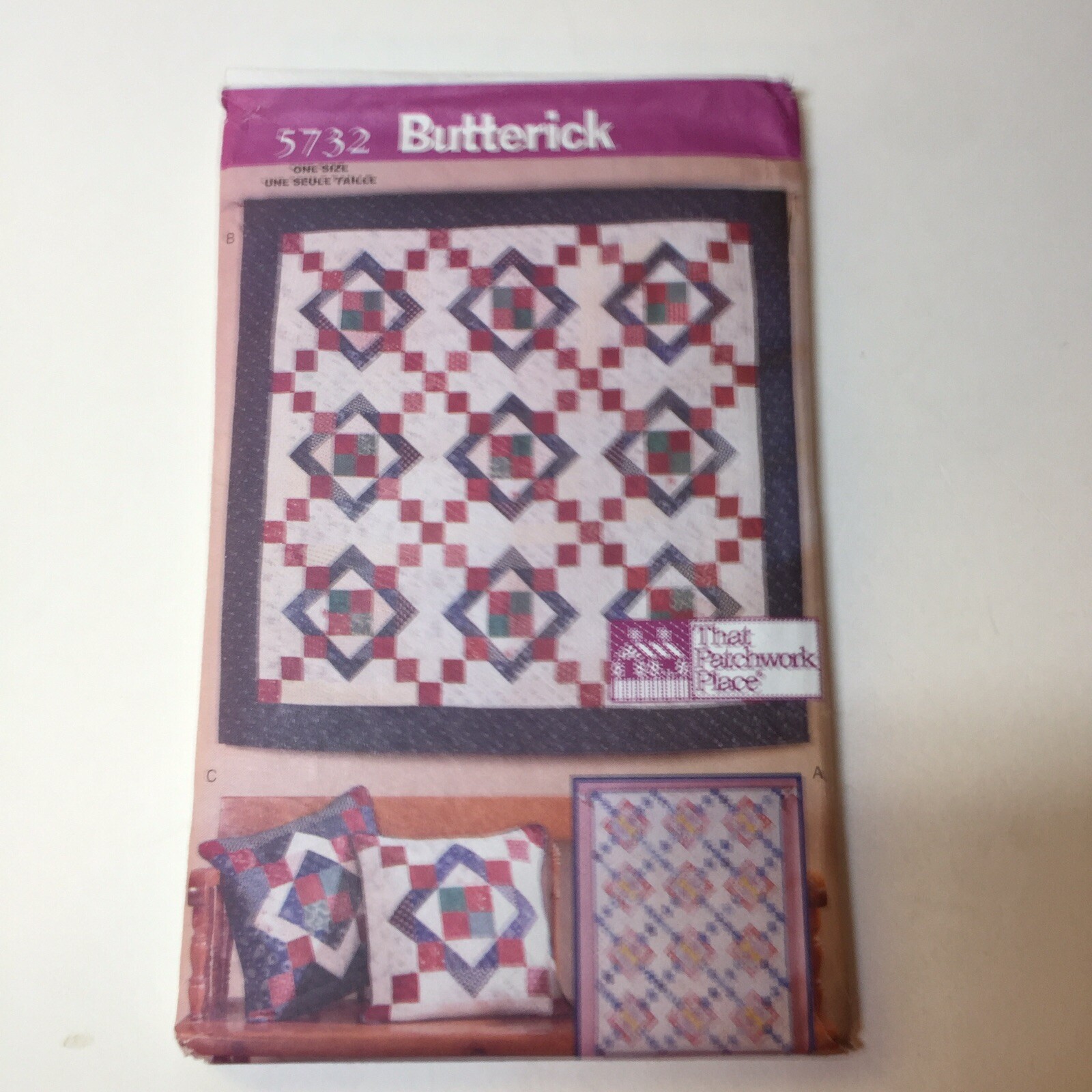 Butterick 5732 Aunt Nancy's Quilt That Patchwork Place