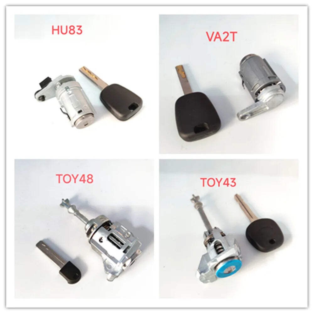 Car key door lock Left Right Door Lock Cylinder Key For hu66 hu101hu100r hu100 h